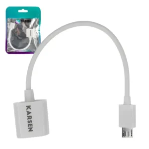 ADAPTADOR KARSEN OTG A MICRO USB