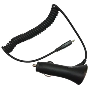 CARGADOR PARA AUTO GENERICO CON CABLE A MICRO USB RESORTE