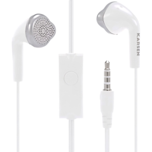 AURICULAR KARSEN JAGGER PLUG 3,5" IN EAR BLANCO