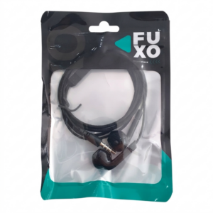 AURICULAR FUXO PLUG 3,5" IN EAR EN BOLSITA NEGRO