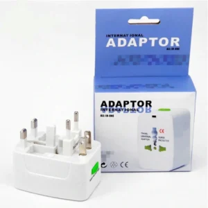 ADAPTADOR UNIVERSAL INTERNACIONAL VIAJERO 220V