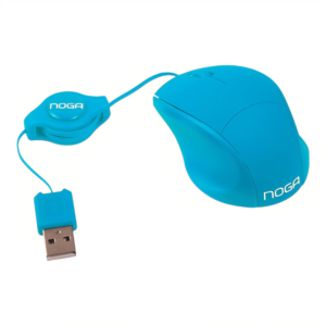 MOUSE NOGA NGM-418 RETRATICL PARA NOTEBOOK AZUL