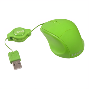 MOUSE NOGA NGM-418 RETRATICL PARA NOTEBOOK VERDE