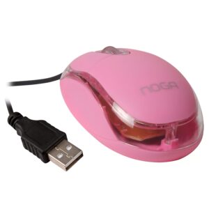 MOUSE NOGA NGM-611U USB ROSA