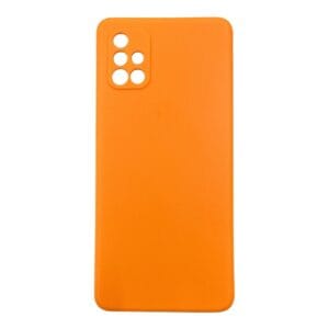 FUNDA TPU SILICON CASE SIN MARCA PARA SAMSUNG A71 NARANJA